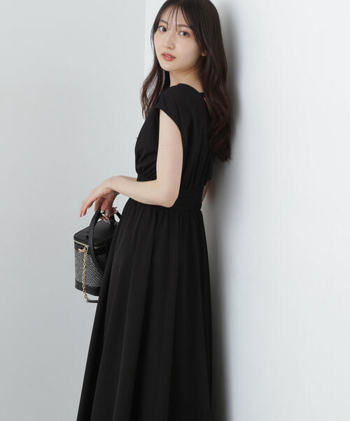 「PROPORTION BODY DRESSING」 ノースリーブワンピース MEDIUM カーキ レディース_画像5