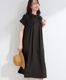 SHOO・LA・RUE（シューラルー） ワンピース 半袖 「S-LL/洗濯機可