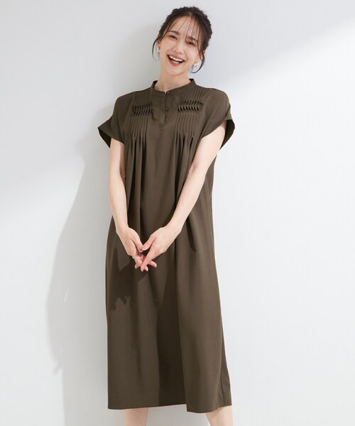 SHOO・LA・RUE（シューラルー） ワンピース 半袖 「S-LL/洗濯機可