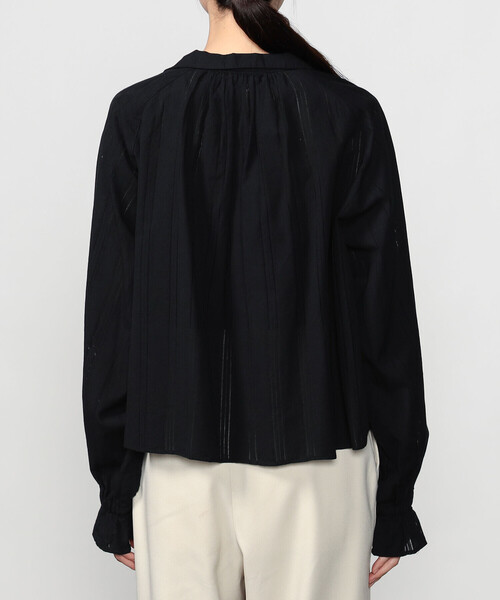 Bshop ブラウス シャツ INDIA INDUSTRY | コットン 長袖スキッパー