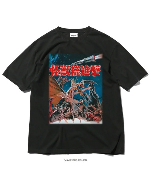 HOMEGAME tシャツ ゴジラ × ホームゲーム「HOMEGAME」半袖Tシャツ 1968