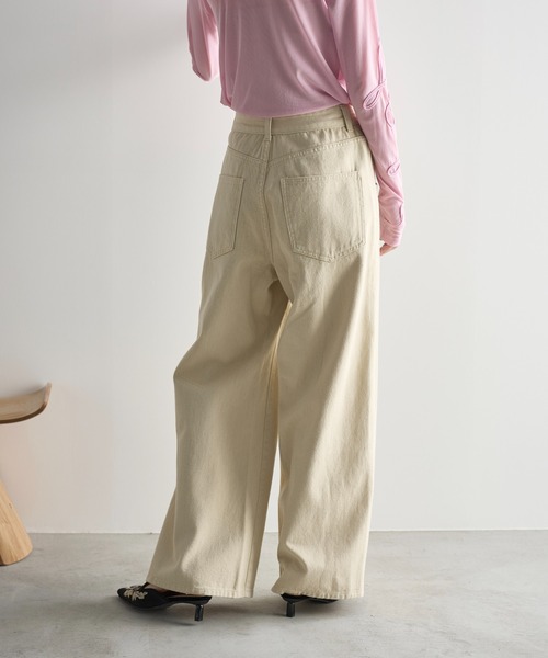 「THE YOn」 デニムパンツ S ライトブルー レディース_画像4