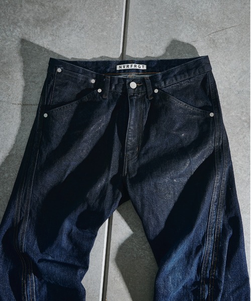 NVRFRGT別注COATING JEANS NVRFRGT（ネヴァーフォーゲット） ジーンズ 別注 COATING FADE TWIST