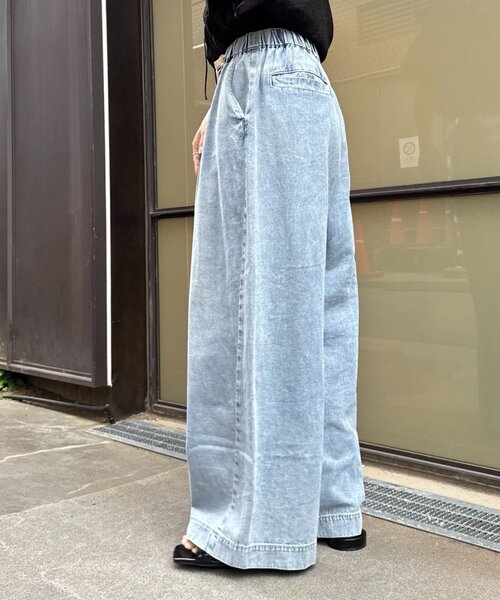 「CIAOPANIC TYPY」 デニムパンツ X-LARGE ブルー レディース_画像4
