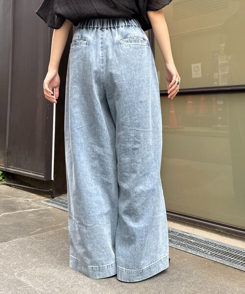 「CIAOPANIC TYPY」 デニムパンツ X-LARGE ブルー レディース_画像6