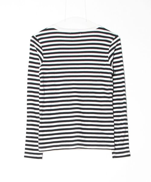 「BEAMS BOY」 長袖カットソー - ブラック レディース_画像2
