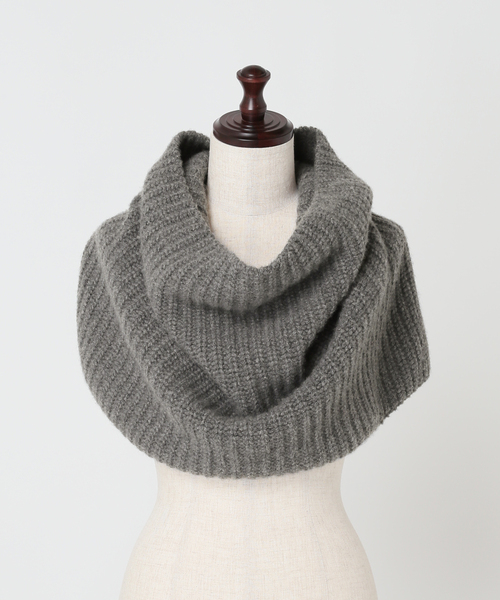 【美品】ANAYI アナイ スヌード ネックウォーマー　カシミヤ EVERYDAY I LIKE. ネックウォーマー スヌード *カシミヤスヌード