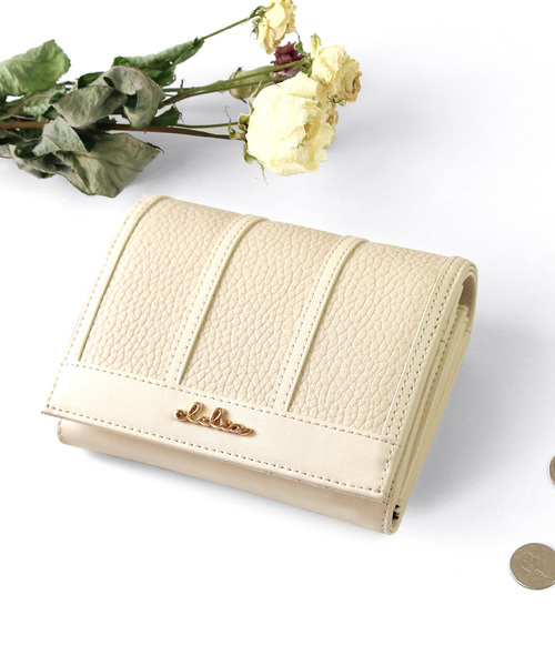Clelia（クレリア） 二つ折り財布 財布 マルチカラー二つ折りミニ財布