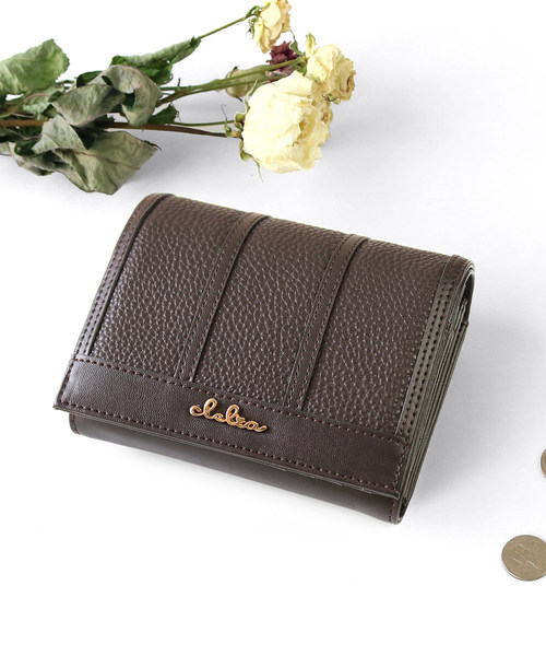 Clelia（クレリア） 二つ折り財布 財布 マルチカラー二つ折りミニ財布