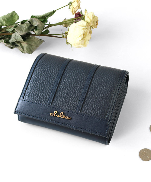 Clelia（クレリア） 二つ折り財布 財布 マルチカラー二つ折りミニ財布