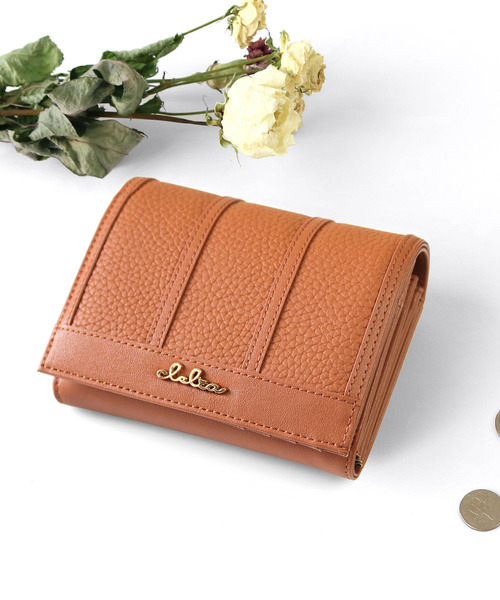 二つ折り財布 ちびちびマルチカラー Clelia（クレリア） マルチカラー二つ折りミニ財布 財布 二つ折り財布 小物