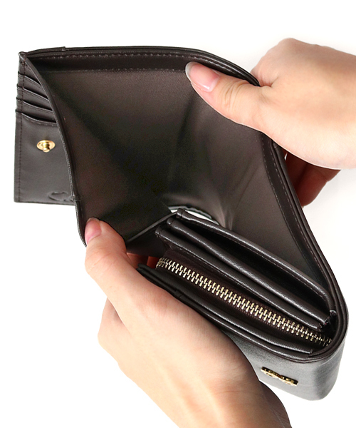Clelia（クレリア） 財布 マルチカラー二つ折りミニ財布 レディース
