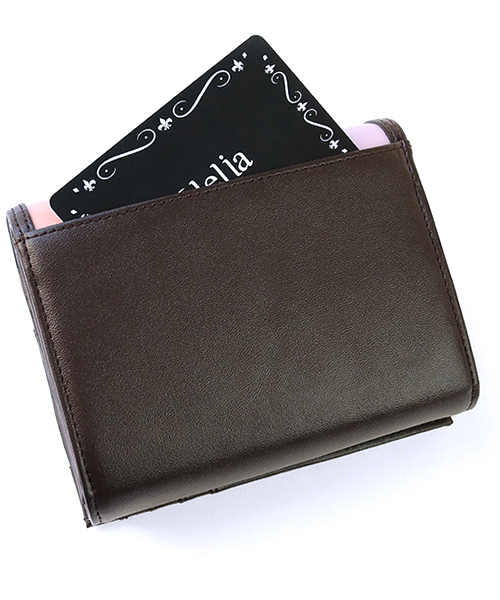Clelia（クレリア） 財布 マルチカラー二つ折りミニ財布 レディース