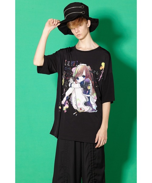 ankoROCK tシャツ 7つの大罪「怠惰」Tシャツ -メガビッグ- メンズ