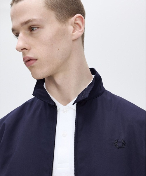 フレッドペリー ミリタリージャケット M-65 フィールドジャケット ネイビー FRED PERRY】フレッドペリー M-65 フィールドジャケット