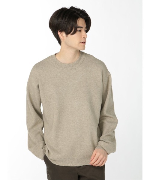 ニット エムエフエディトリアルメンズ M F Editorial Men ストレッチウォッシャブル ふわもち モックネックニット Zozotown Paypayモール店 通販 Paypayモール