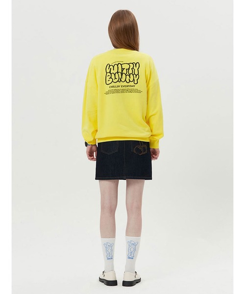 トレーナー スウェット KIRSH WITTY BUNNY LATTERING SWEAT LS/キルシーウィッティバニー レタリングス ウェットシャ トレーナー スウェット KIRSH WITTY BUNNY LATTERING SWEAT LS