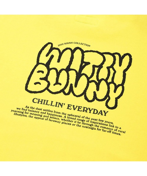 トレーナー スウェット KIRSH WITTY BUNNY LATTERING SWEAT LS