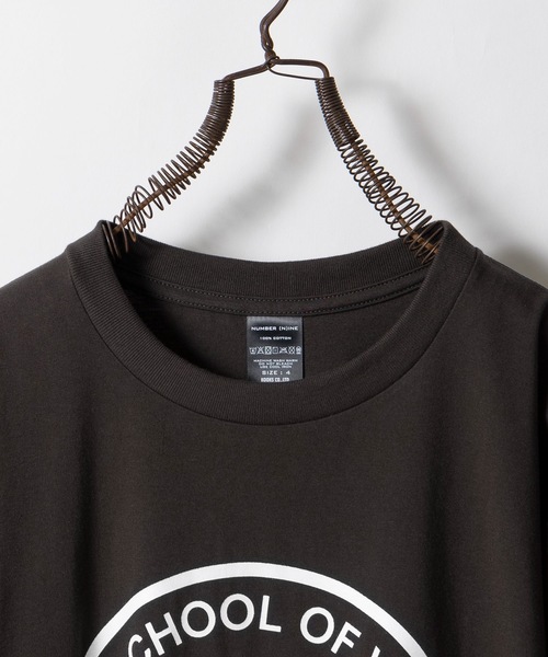 NUMBER (N)INE tシャツ SCHOOL OF VISUAL COMEDY_T-SHIRT