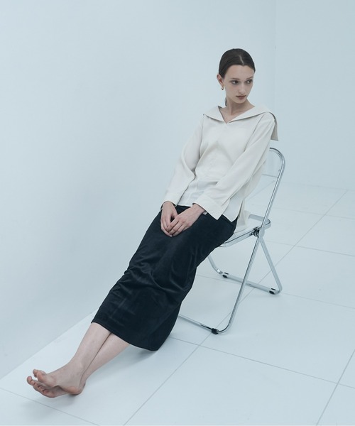 新品・タグ付き♡zoe  Eaton collar blouse セーラー コスプレ 制服 セーラー服 オルチャンセーラーレディース フリーサイズ