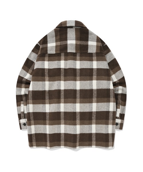 COVERNAT（カバーナット） シャツ 「COVERNAT」WOOL MIXED CHECK 