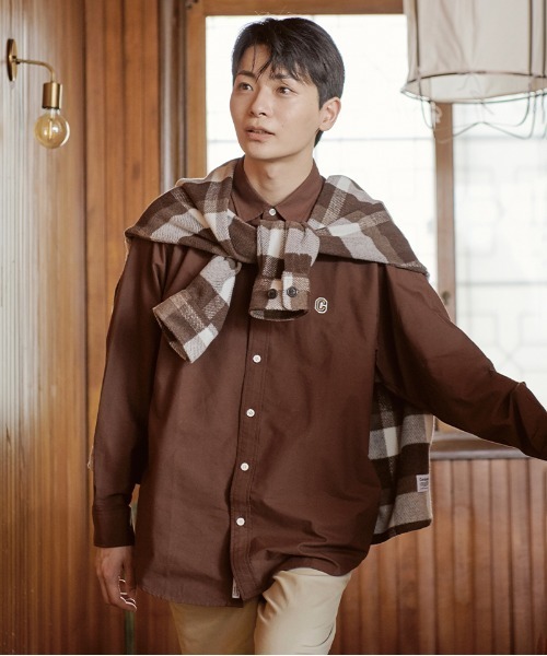 COVERNAT（カバーナット） シャツ 「COVERNAT」WOOL MIXED CHECK 