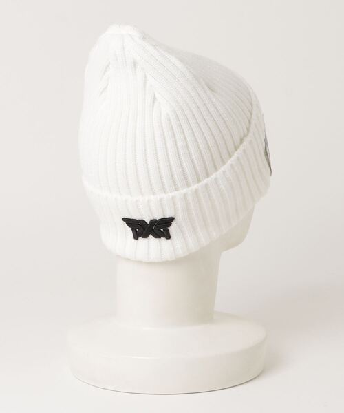 ニット帽 ニットキャップ PXG Classic Knit Cuff Beanie- White メンズ 