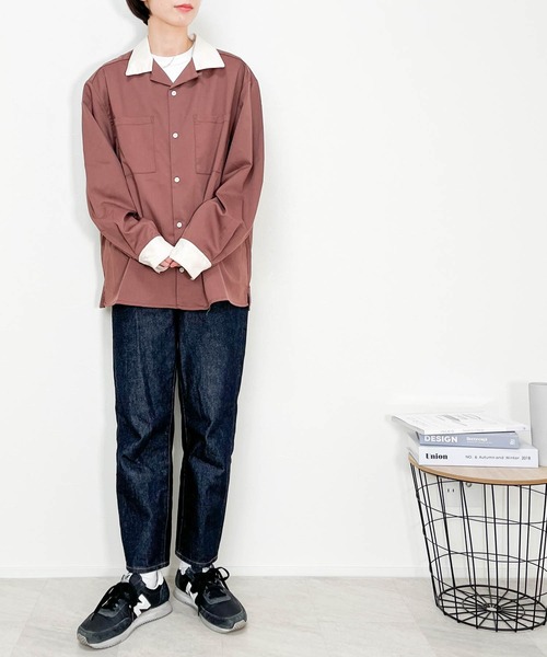 シャツ オープンカラークレリックシャツ レディース メンズ : ZOZOTOWN
