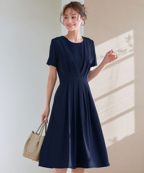 Tiaclasse ワンピース タックフレアワンピース : ZOZOTOWN Yahoo!店