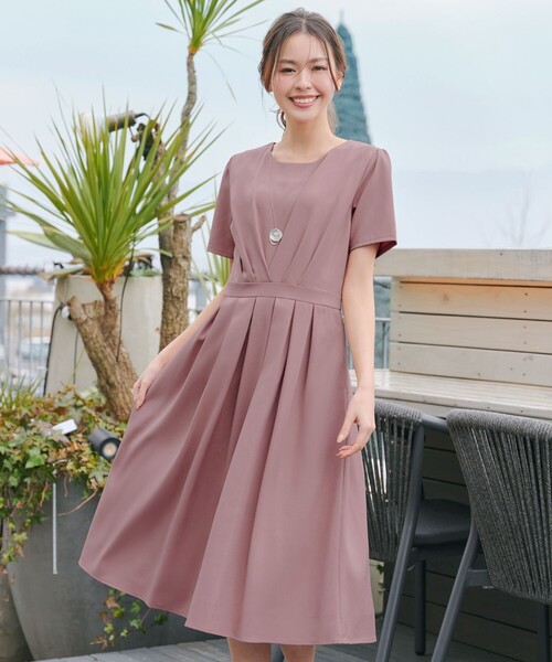 Tiaclasse ワンピース タックフレアワンピース : ZOZOTOWN Yahoo!店 Tiaclasse ワンピース タックフレアワンピース : ZOZOTOWN Yahoo!店