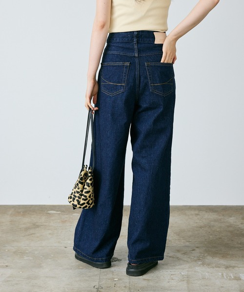 TWWデニム タイトウエストワイドデニム XS/S 新品】 S/M mid-blue TWWデニム - メルカリ
