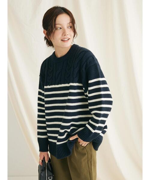 CRAFT STANDARD BOUTIQUE tシャツ ケーブル×ボーダードッキング