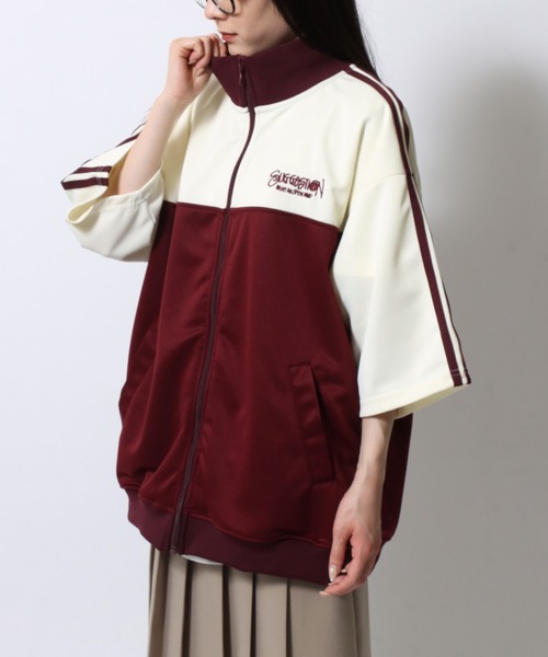 SITRY ジャージ Switching Pattern Track Jacket/配色切替 ワン