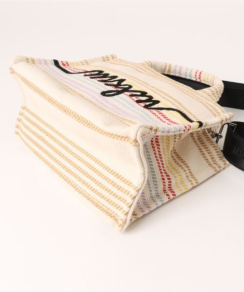 MSGM ショルダーバッグ バッグ 「NEW」ジャカードロゴ マルチ