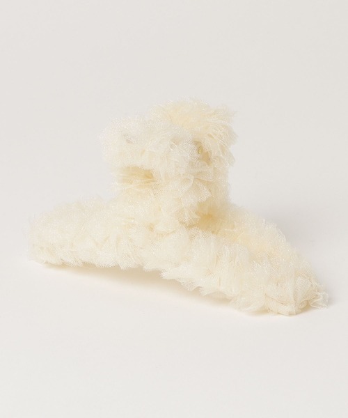 ヘアクリップ チュールフリルクリップ : ZOZOTOWN Yahoo!店 - 通販