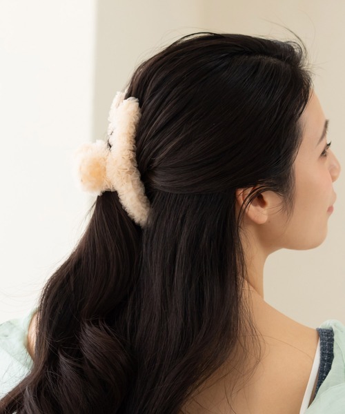 ヘアクリップ チュールフリルクリップ : ZOZOTOWN Yahoo!店 - 通販