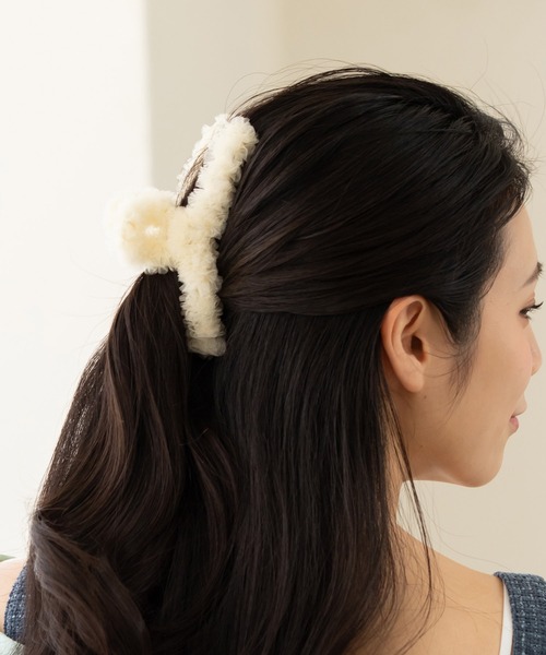 ヘアクリップ チュールフリルクリップ : ZOZOTOWN Yahoo!店 - 通販