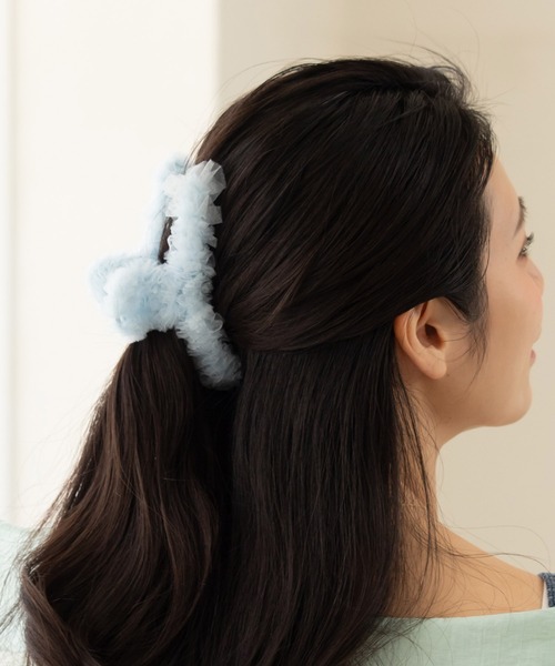 ヘアクリップ チュールフリルクリップ : ZOZOTOWN Yahoo!店 - 通販