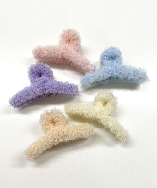 ヘアクリップ チュールフリルクリップ : ZOZOTOWN Yahoo!店 - 通販