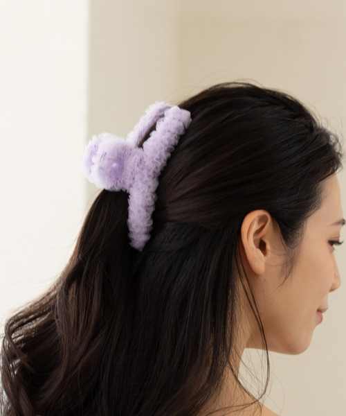 ヘアクリップ チュールフリルクリップ : ZOZOTOWN Yahoo!店 - 通販