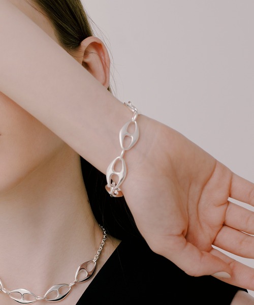 ブレスレット 「quip queint」rhombus chain bracelet QU82 レディース