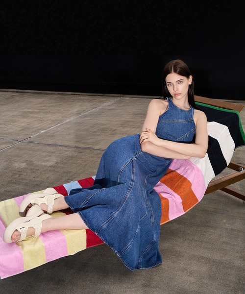 【美品】CHARLES & KEITH ビーズドストラップ スポーツサンダル CHARLES & KEITH｜ビーズドストラップ スポーツサンダル 【再