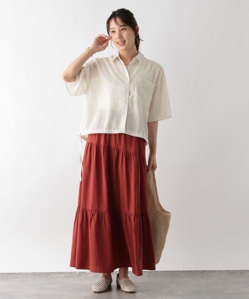 GLOBAL WORK（グローバルワーク） ブラウス シャツ 「MATINEE LINE