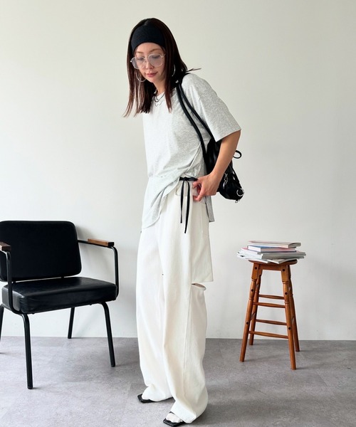 ★23AW★【HERMES】ダブルツイル チノパン コットン sweet bell チノパン メンズ ズボン ファスナー付き 春 夏 秋 冬