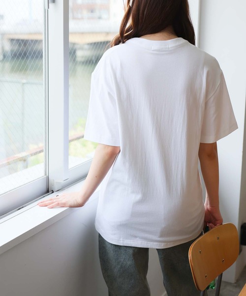 Girly Doll tシャツ レタリングロゴプリントTシャツ レディース
