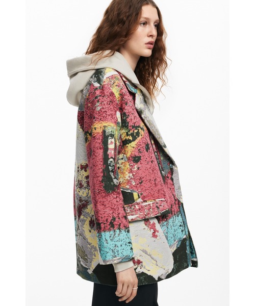 Desigual（デシグアル） コート チェスターコート POSTERLACROIX