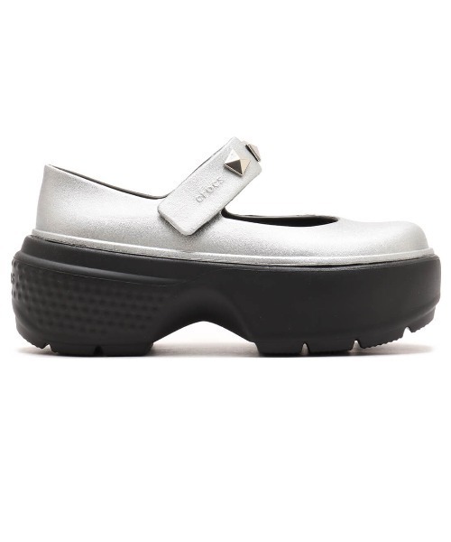 クロックス ストンプ メタリック メリー ジェーン crocs 厚底 25cm crocs クロックス crocs【メンズ レディース サンダル】Stomp