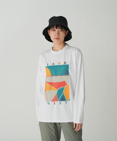 snow peak（スノーピーク） tシャツ Land Nest Long Sleeve T-Shirt