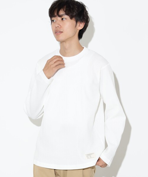 BEAMS HEART（ビームス ハート） tシャツ ワッフル ロングスリーブ