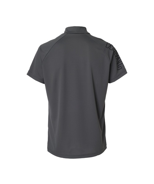 美品 WAAC ワック モックネック 半袖シャツ カットソー tシャツ 「WAAC」MENS バックハニカム 半袖モックネック メンズ